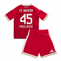 Bayern Munich Aleksandar Pavlovic #45 Domaci Dres za djecu 2026-27 Kratak Rukav (+ Kratke hlače)